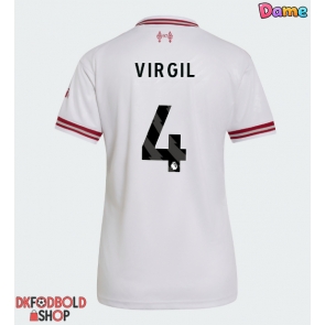 Liverpool Virgil van Dijk #4 Udebanetrøje Dame 2026-27 Kort ærmer